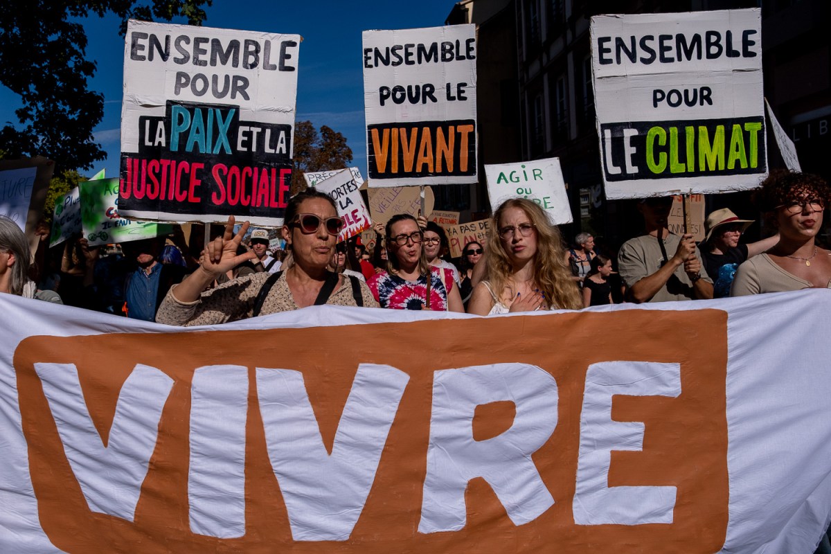 ON VEUT VIVRE : Marche pour le climat, le vivant, la paix et la justice sociale, à&nbsp;Strasbourg